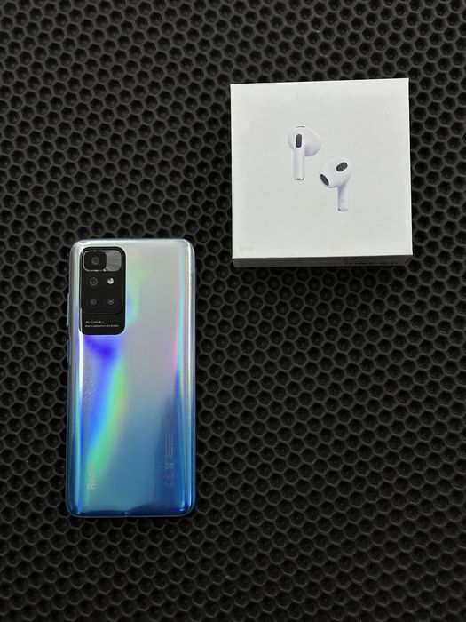 Redmi 10 6/128gb+Air pods Абая 68 телефон samsung iphone редми самсунг