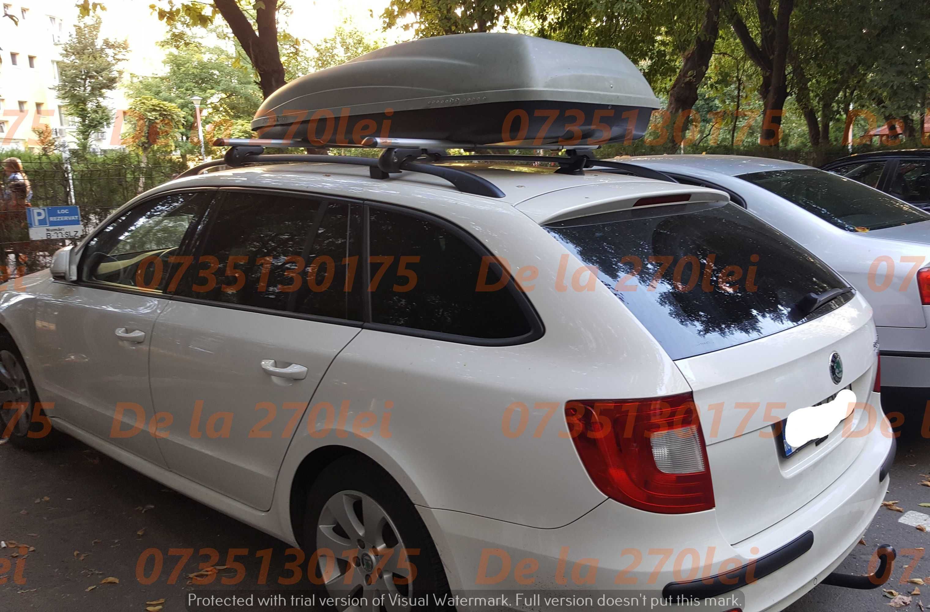 Bare portbagaj ALUMINIU SKODA Yeti Octavia Superb Karoq Kodiaq Kamiq