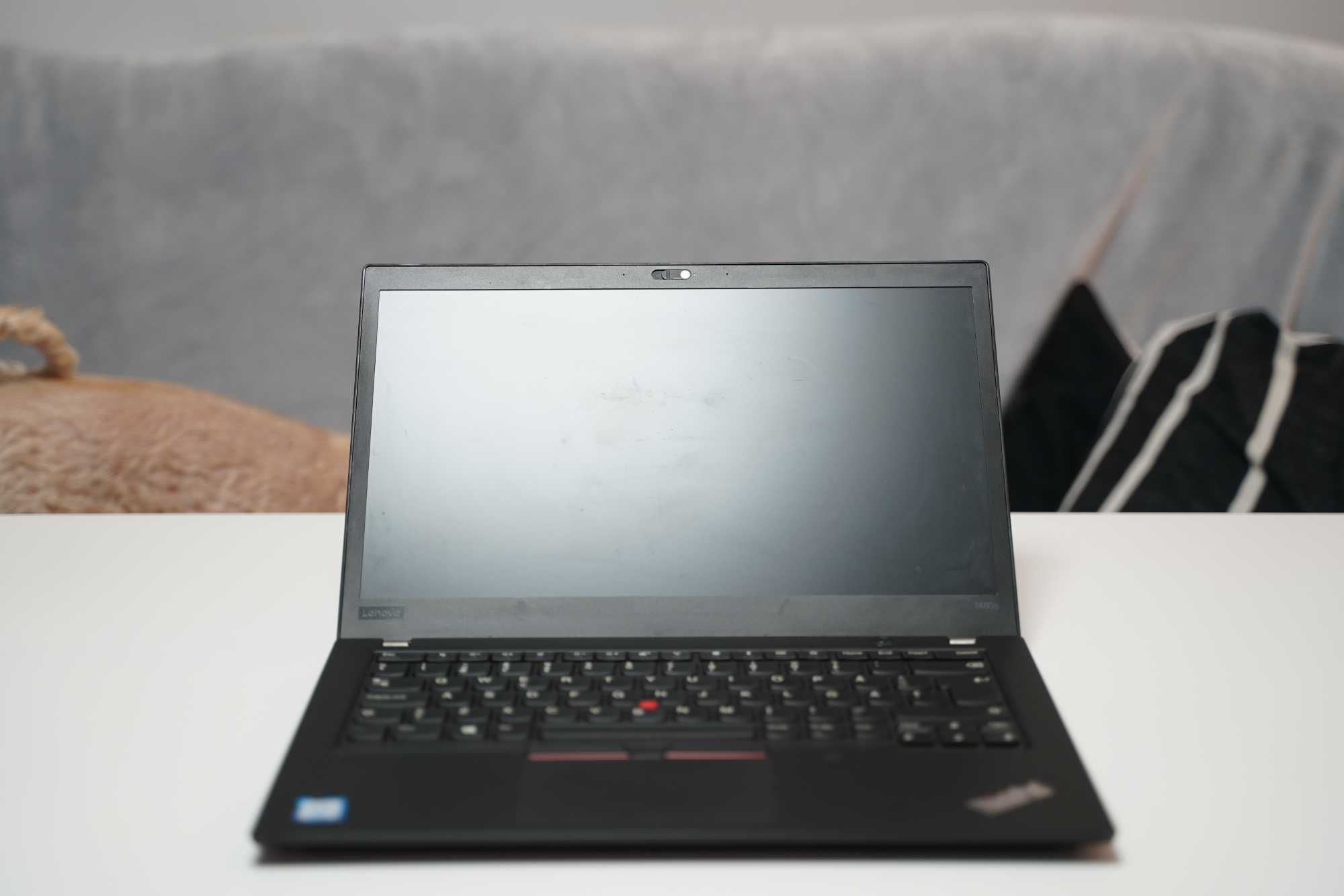 Thinkpad T480s 14" IPS FHD, i5-8250u, 16gb, 256gb ssd, 65W