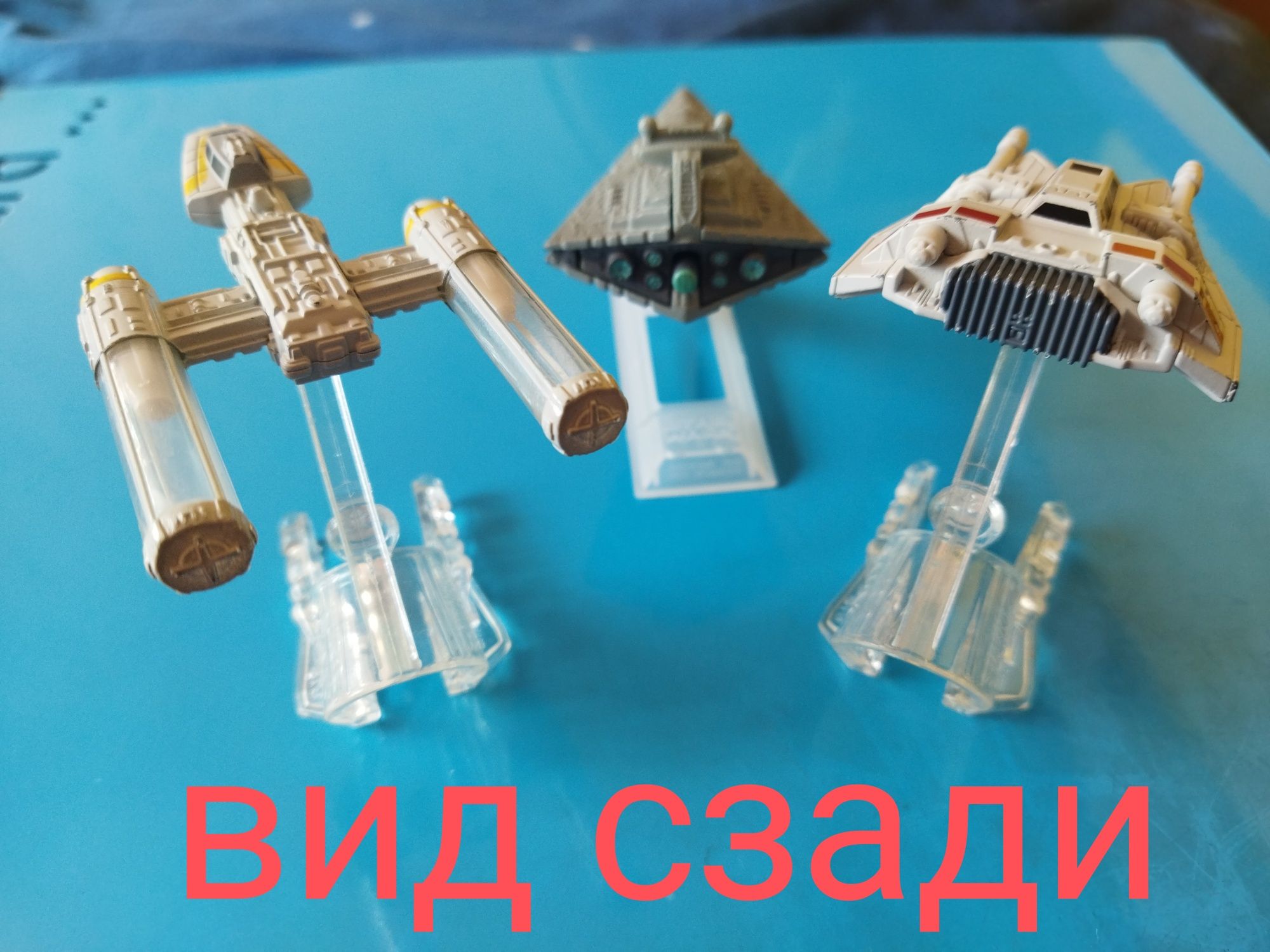 Star Wars.Корабли звездные на подставке.Новые.Коллекционые.