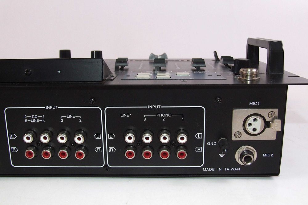 Mixer audio profesional Hama, 6 intrari, 4 iesiri, ideal pt. DJ, NOU