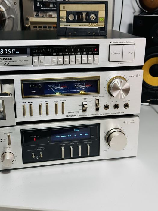 Amplificator PIONEER SA-520,vu-metre,Japan,loudness,sunet fidel