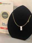 (Ag44 B10316) Lant aur 18K 2.72g