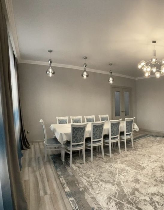 Большой комплект: стол + 12 стульев, белый мат, белорусское качество!