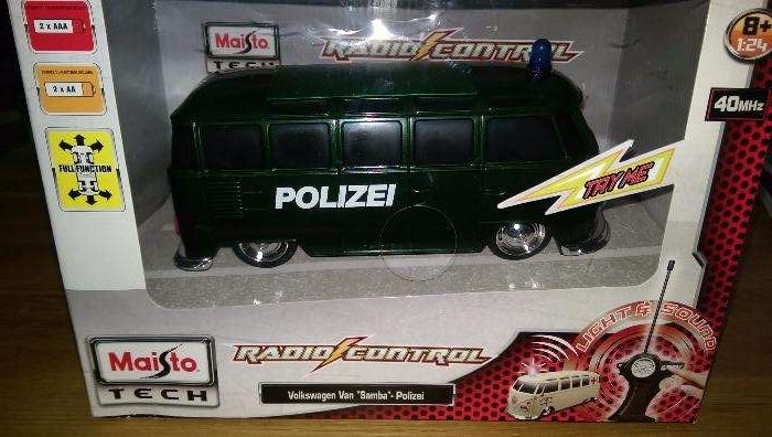 se vinde masinuta cu telecomanda vw van samba Polizei