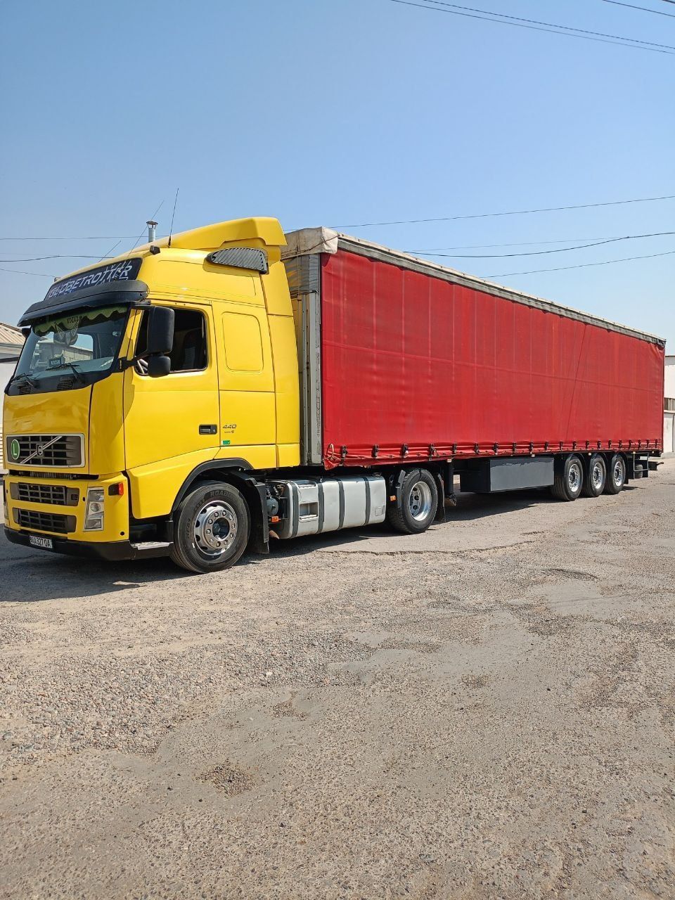 VOLVO EURO 5 +прицеп Сотилади