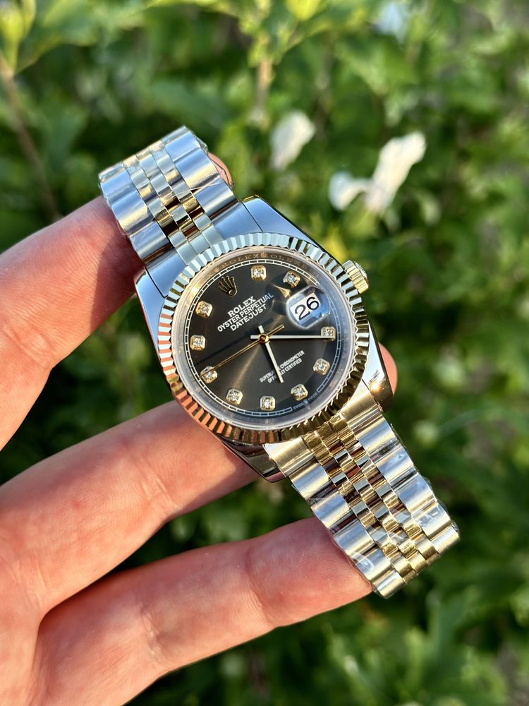 Rolex datejust gray dial 36,mm