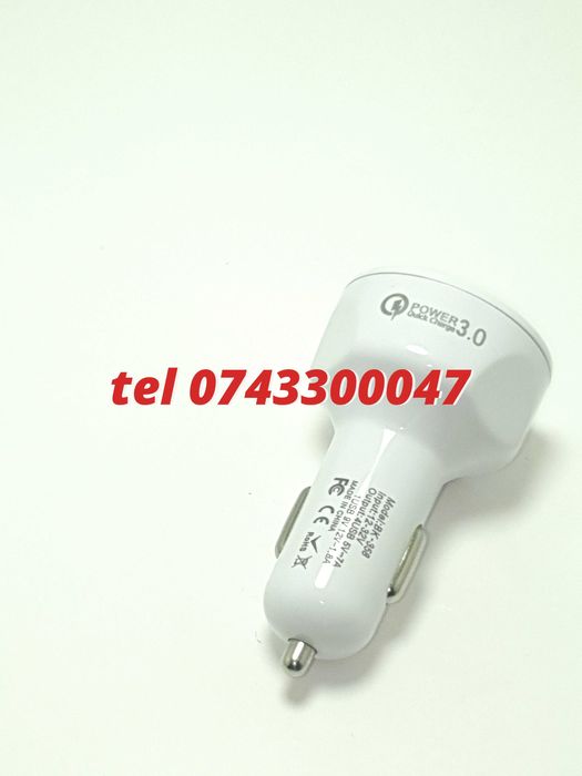 Superfastcharge Incarcator Auto Cu Patru Porturi Usb Partycharge