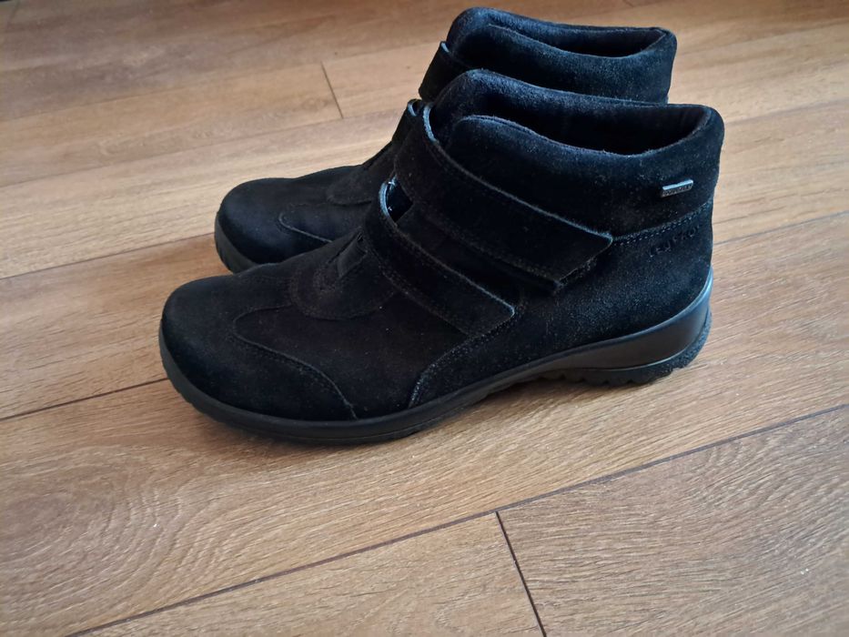 Legero Gore tex  боти 38н.естествен велур