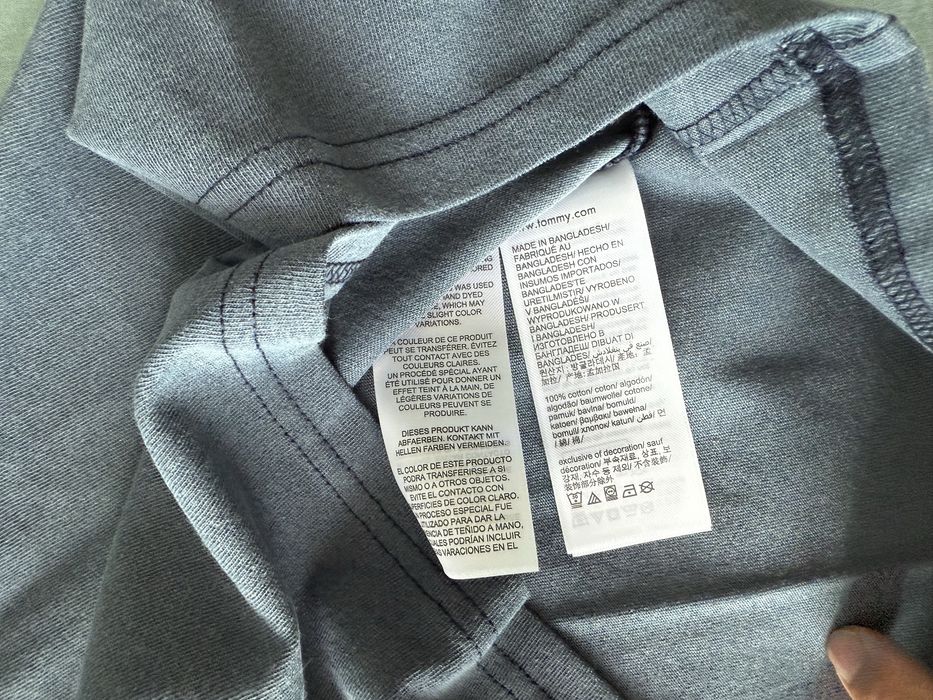 Tommy Jeans tricou unisex bleumarin model beach club marimea M nou