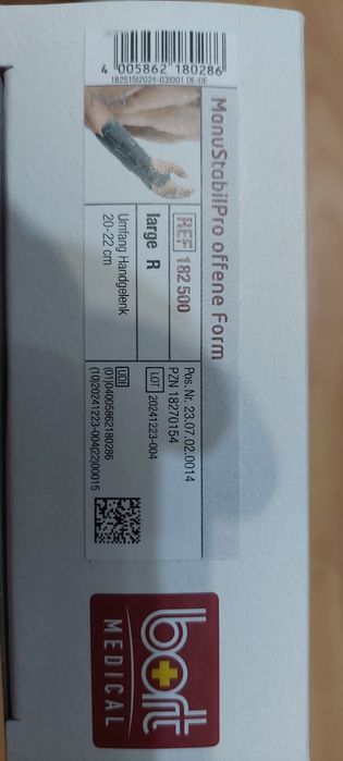 Orteza Bort pentru antebrat si incheitura mainii drepte