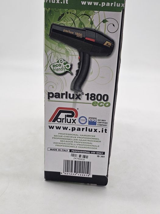 Uscator profesional de par Parlux 1800 Eco, 4 setari temperatura, 2 se