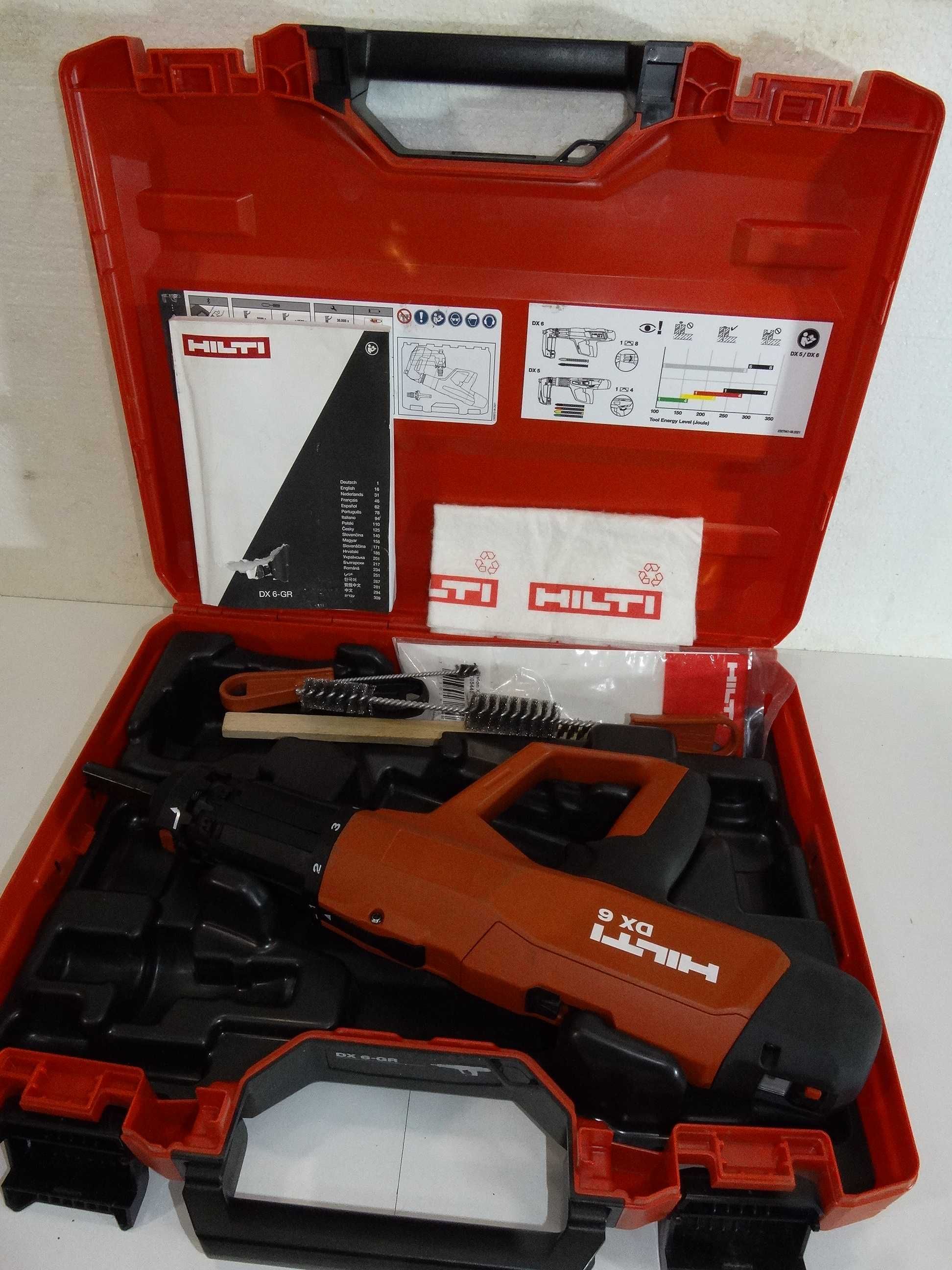 2022 - Hilti DX 6 GR - Уред за директен монтаж за решетки