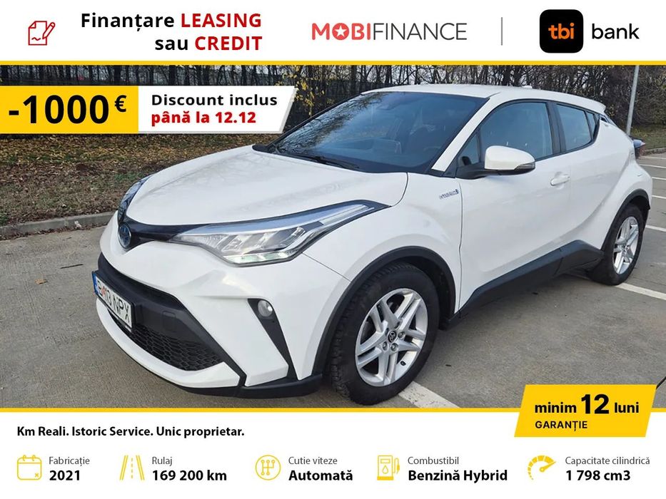 Toyota C-HR Automata / TVA inclus, deductibil / Istoric service / Garantie 12 luni