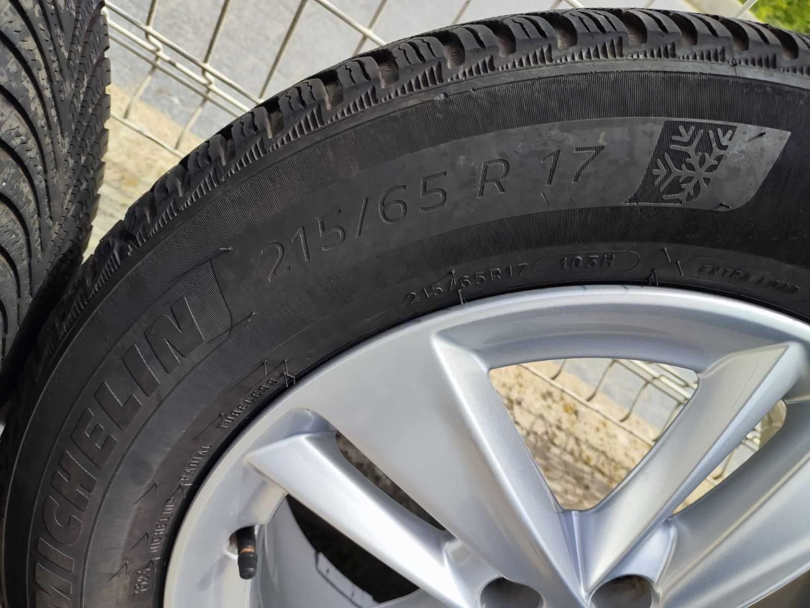 275 - 4бр. Алуминиеви джанти 17'' 5x108 с гуми 215/65R17 Opel