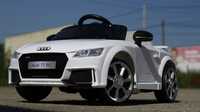 Masinuta electrica pentru copii Audi TT RS 2x 25W 12V #Alb