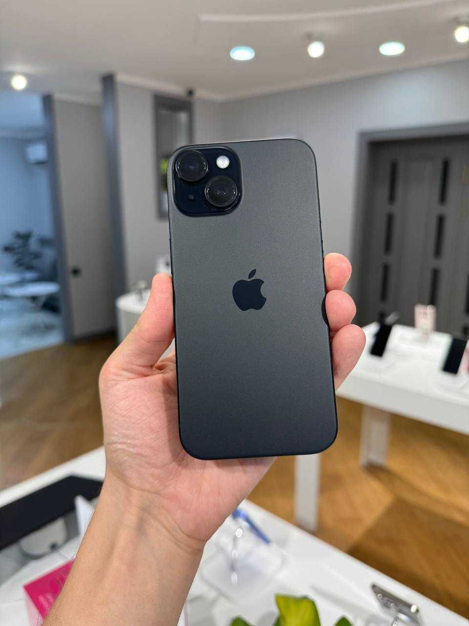 Muddatli to'lov iPhone 15 Black 128 GB 100%
