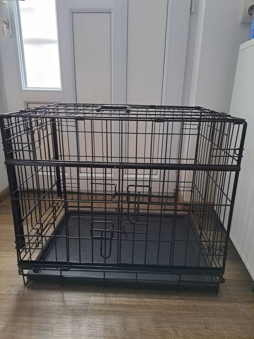 Cușcă metalică pliabilă animale companie