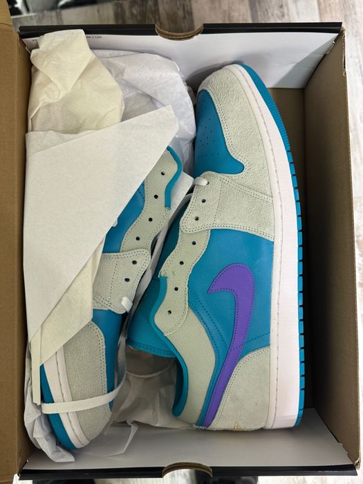 Air Jordan 1 Low SE Pistachio Frost/Celestial Gold 52.5