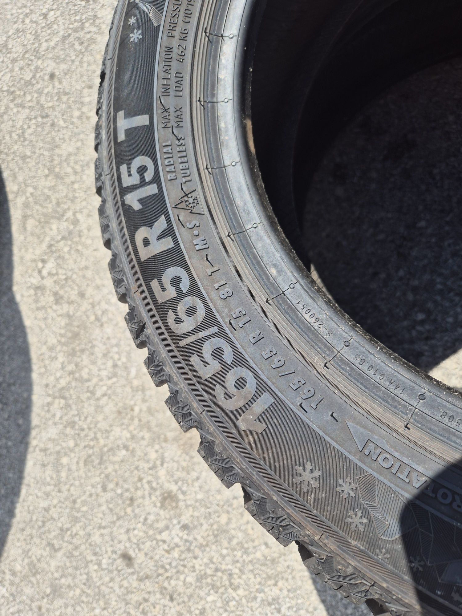 1бр. 165/65/15 Semperit Speed grip 5 гума лятна зимна