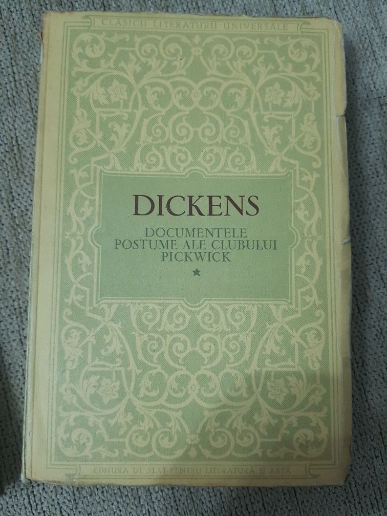 Dickens- Documente postume,  15 lei bucata.