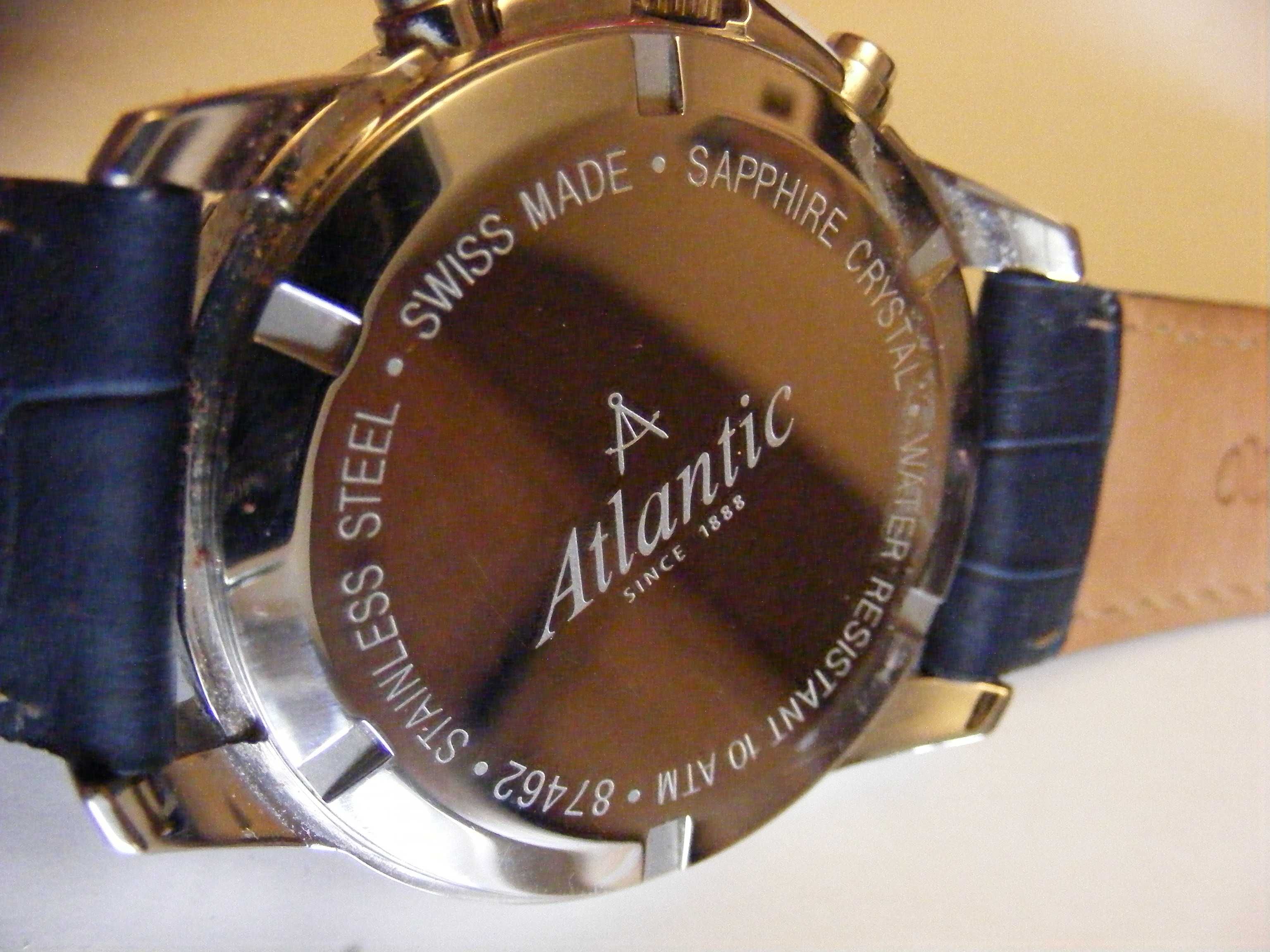 Atlantic Seasport Men Diver Chronograph 100 M.