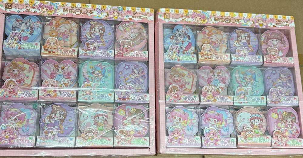 Блокнот-брелок для девочек 80 листов