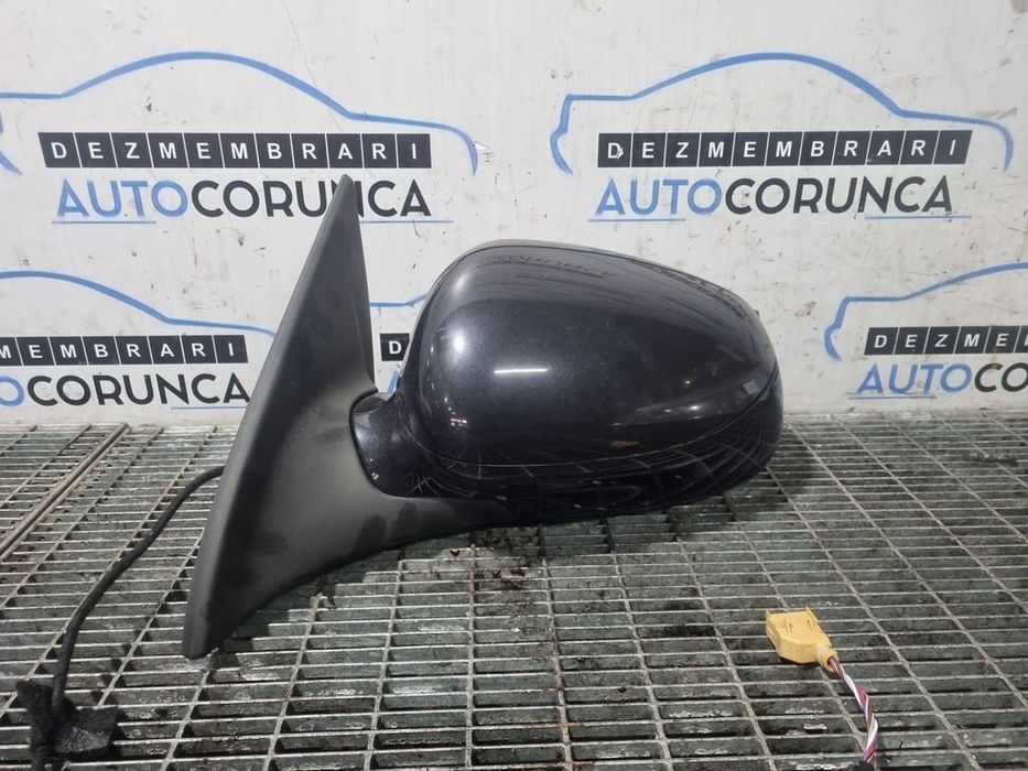 Oglinda stanga Porsche Cayenne 2002 - 2006 4 Usi NEGRU Z4 / C9Z (1131) Fara rabatare