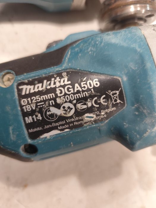 Акумулаторен ъглошлайф Макита Makita DGA452 DGA506