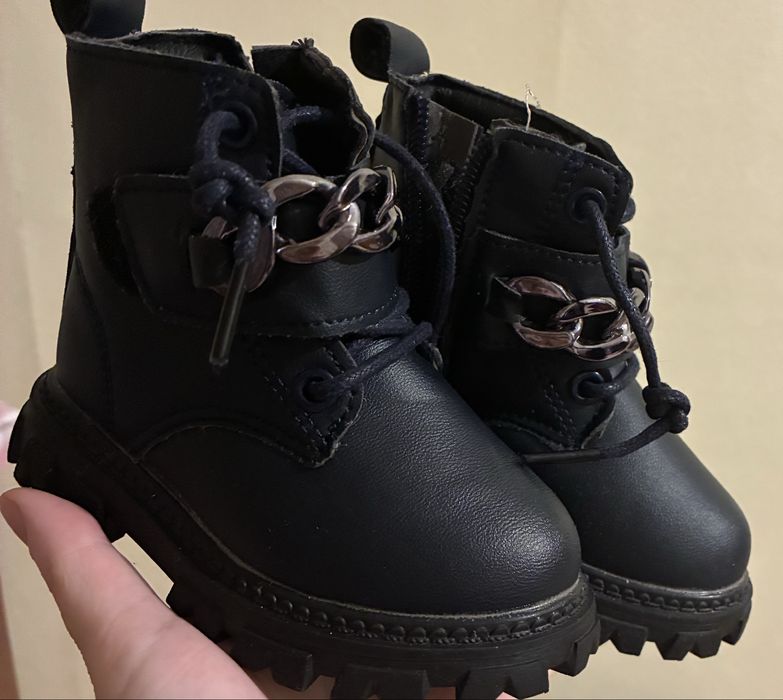 Детские ботиночки 21 размера зима