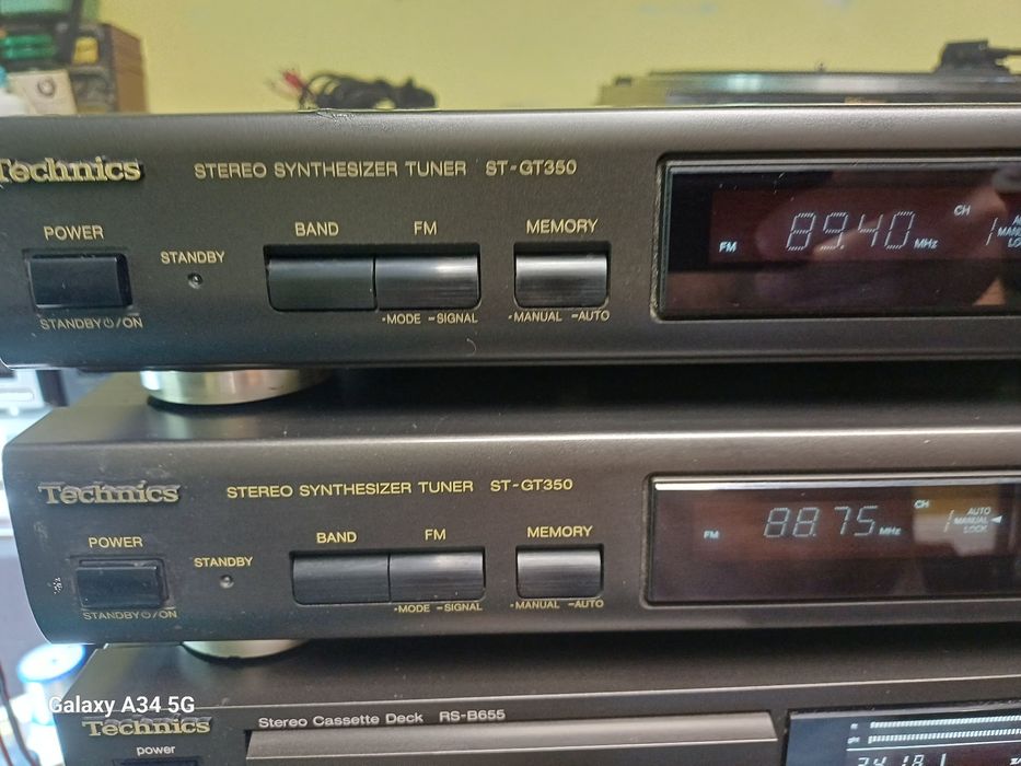 Technics st gt350 tuner radio oldschool