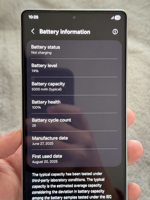 Samsung Galaxy S25 Ultra 512 GB Silver Blue