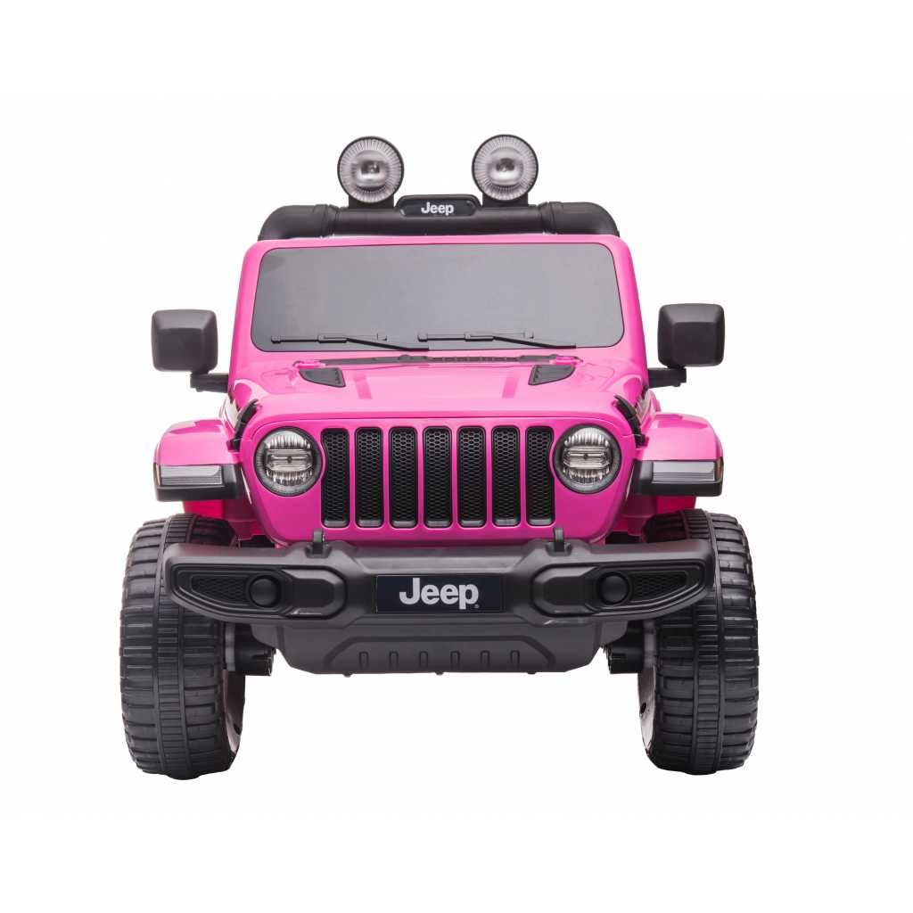 Masinuta electrica copii 2-8 ani Jeep Rubicon 4x4, Roti Moi  Roz