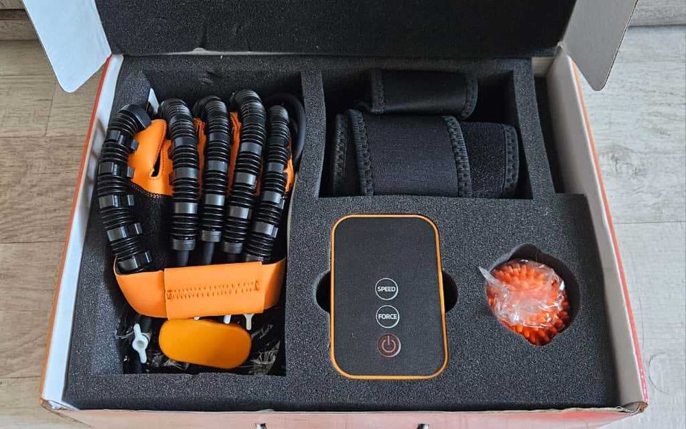 Mănușă recuperare inteligentă hemiplegie/avc – mână dreaptă, M