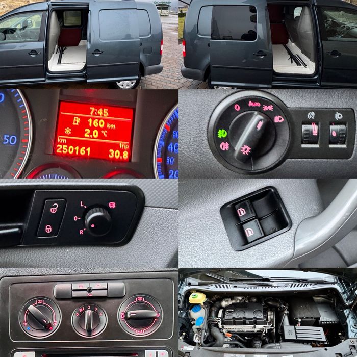 VW CADDY MAXI - 1.9TDI - 105CP - BLS - 2009