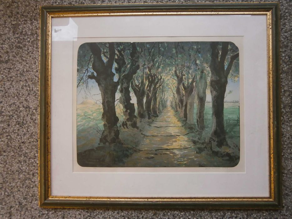 Майсторска литография 72х62см.