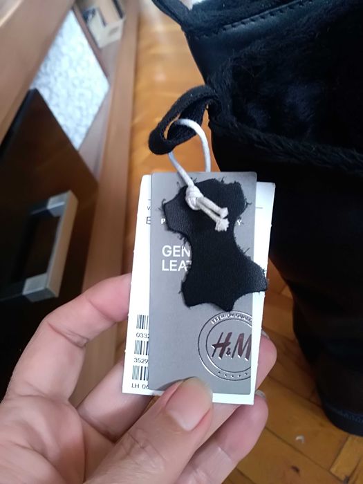 Ботуши естествена кожа 37