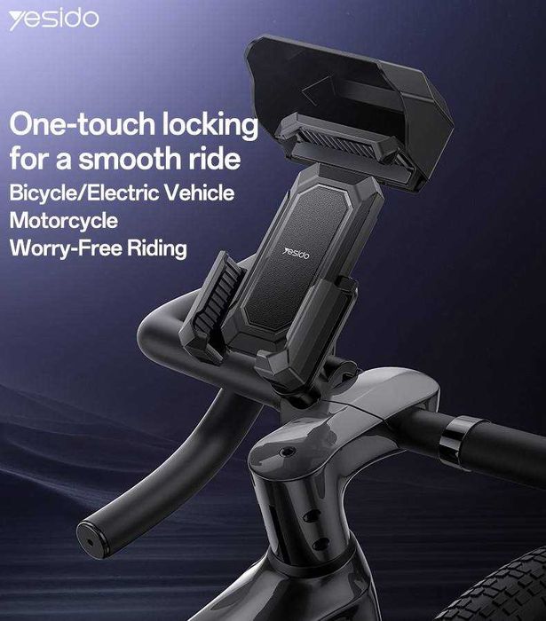 Yesido C331 — Держатель на Велосипед, Самокат, Мотоцикл. Есть доставка