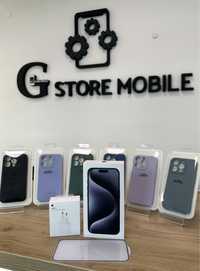 G Store Mobile: Iphone 15 pro max Black 256 gb  sigilat !