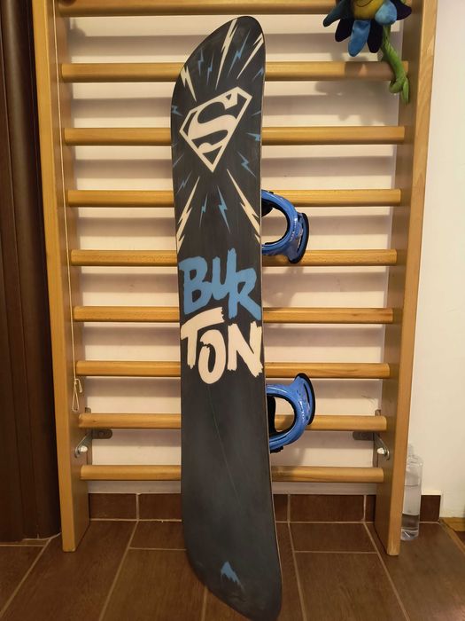 Snowboard copii Burton Chopper 125cm + legături Mission Smalls