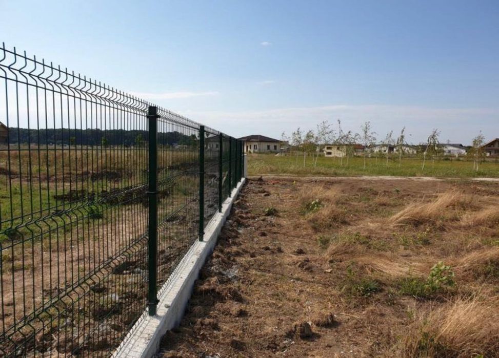 Garduri din plasa șapcă metalică tabla cutata