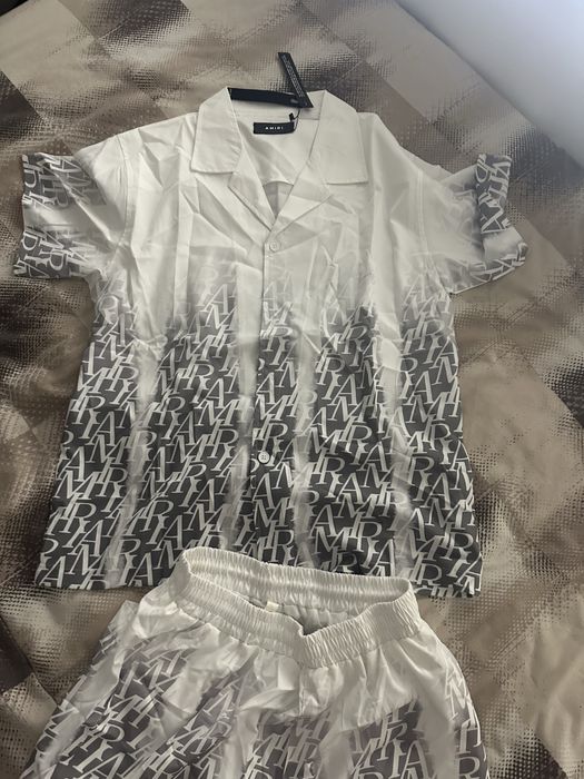 Екип Amiri чернобял