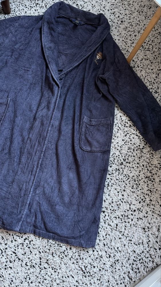 Мъжки памучен халат за баня Polo Ralph Lauren размер 2XL