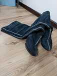 Cizme lungi din piele intoarsa nr 38