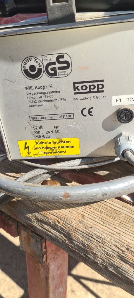 Masina pentru ambalat cu lama de 47 cm