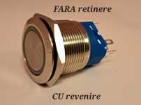 Push buton comanda 12V FARA retinere, CU revenire !