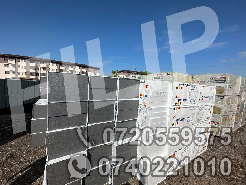 Polistiren grafitat Swisspor, Hirsch, Austrotherm - Stoc!