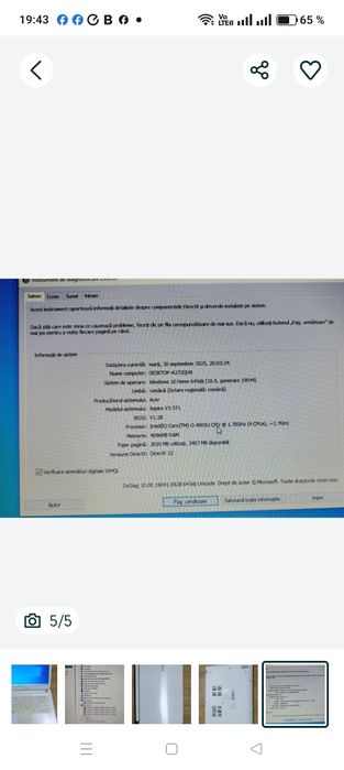 Defect, se vinde pentru piese