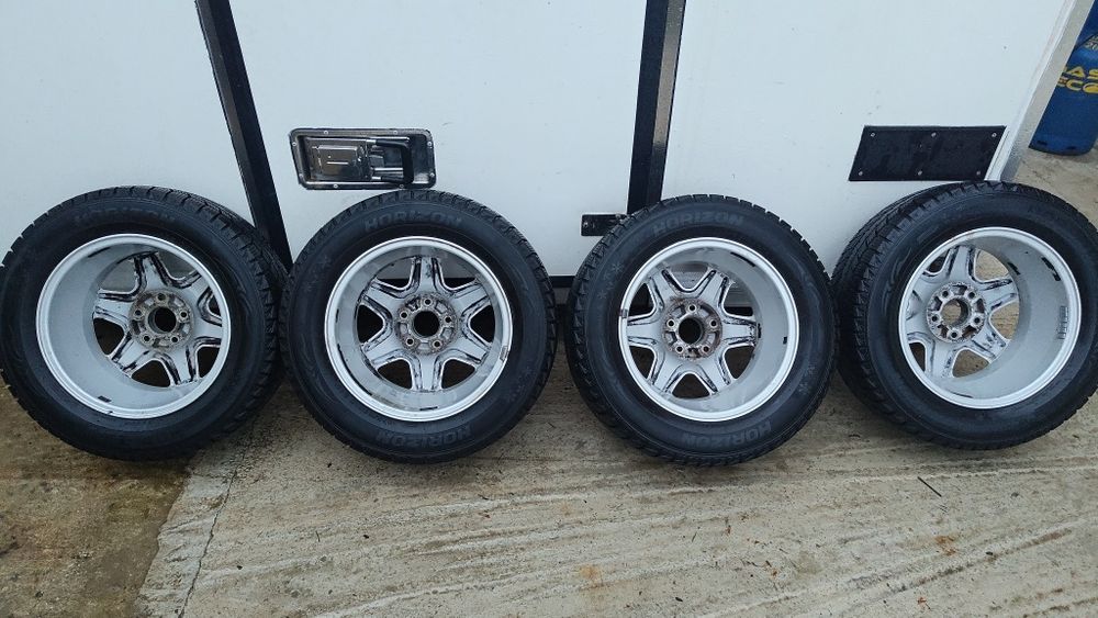 Set 4 roți 195/65 R15 (jante+cauciucuri mixte) opel zafira