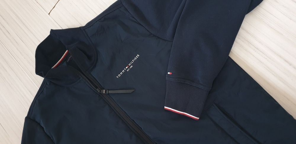 Tommy Hilfiger Тommy Logo Mix / L / XL ОРИГИНАЛ! Мъжко Горнище Яке!